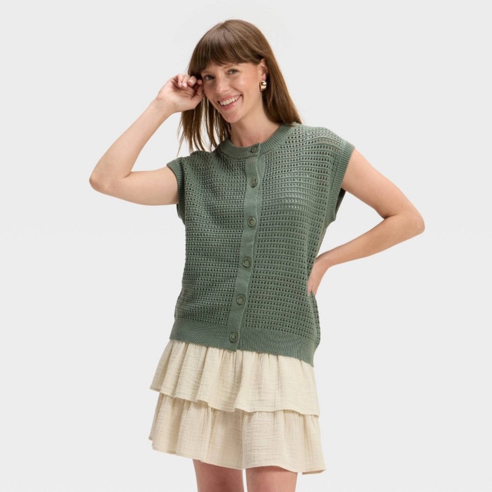 Universal Thread Sage Knit Top